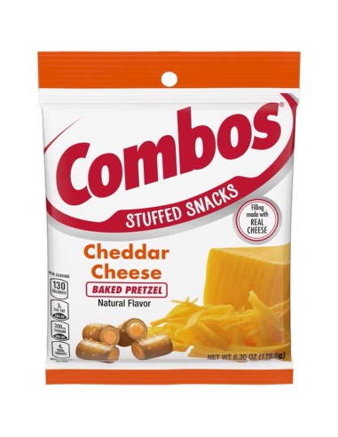 Combos Baked Pretzel Cheddar Cheese 179g
