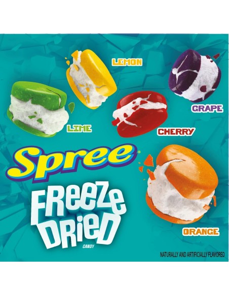 Caramelos liofilizados Spree
