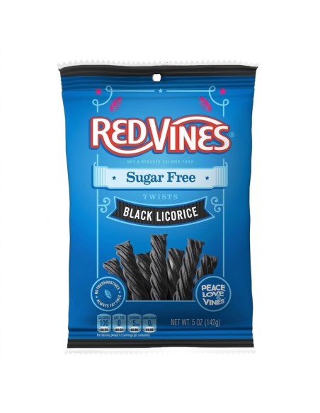 Red Vines Sugar Free Black Licorice