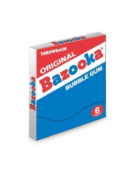 Chicle Bazooka Original (Paquete de 6)