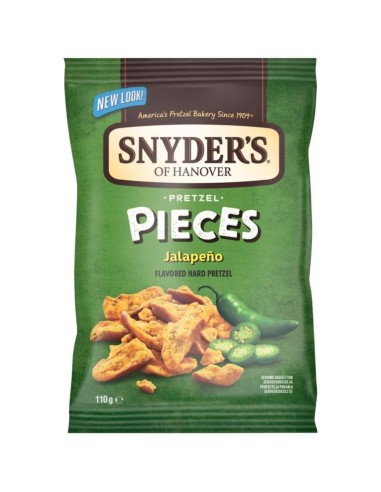 Pezzi di pretzel Jalapeño di Snyder