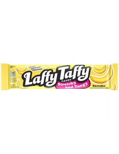 Plátano elástico y ácido de Laffy Taffy