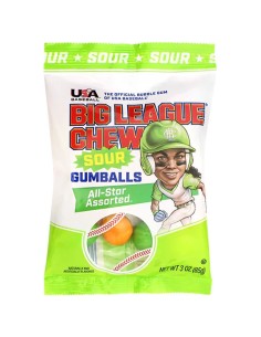 Chicles ácidos Big League Chew – Chicles ácidos USA | Pop's America