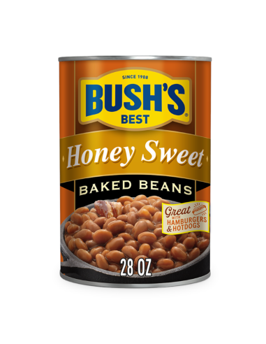 Frijoles horneados dulces con miel Bush's Best 794 g