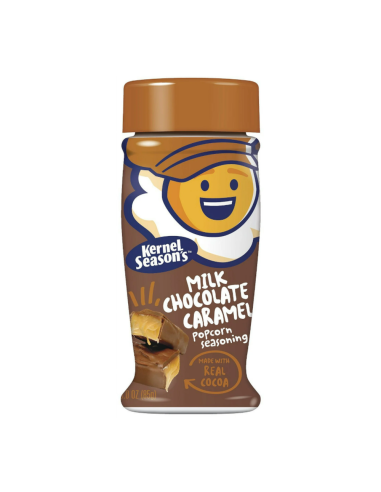 Condimento de caramelo y chocolate con leche de Kernel Season