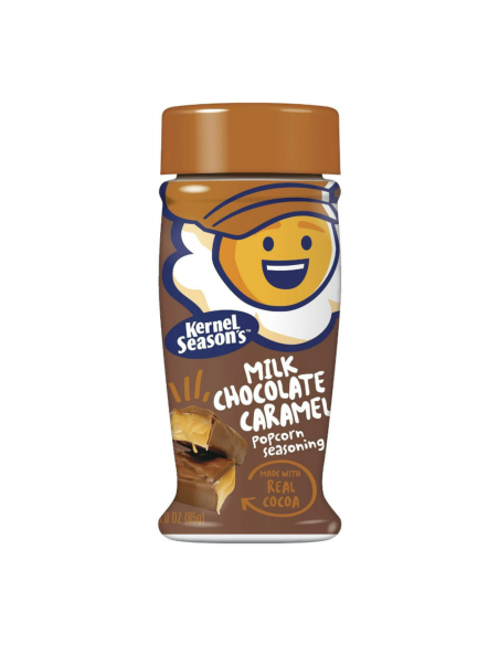 Condimento de caramelo y chocolate con leche de Kernel Season