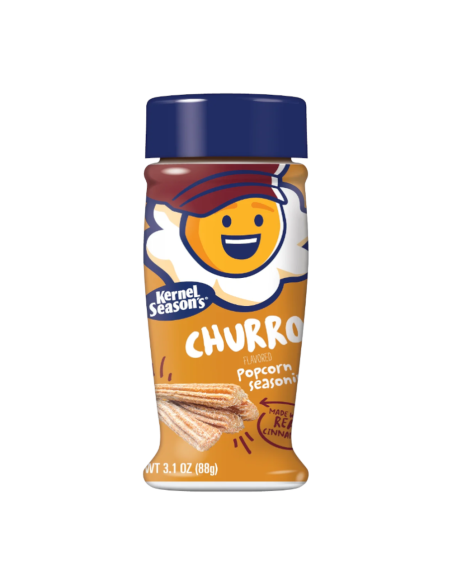Condimento para palomitas de maíz churro de Kernel Season