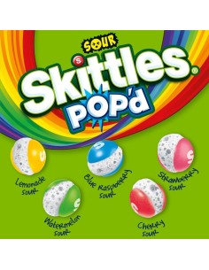 Skittles POP’d Liofilizados Ácidos – Caramelos Liofilizados Ácidos Ultra Crujientes | Pop’s America 2