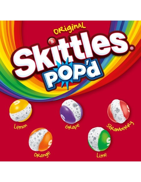 Skittles POP'd Caramelos Liofilizados Originales