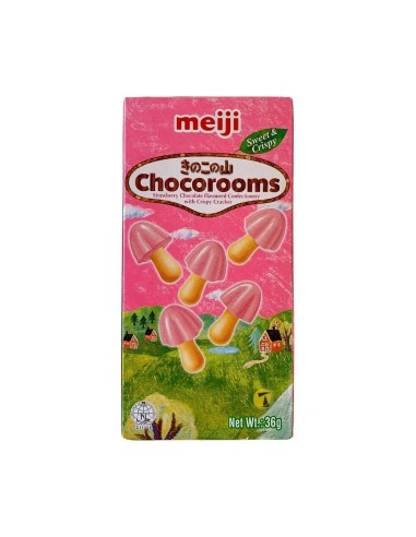 Meiji Chocorooms Fragola