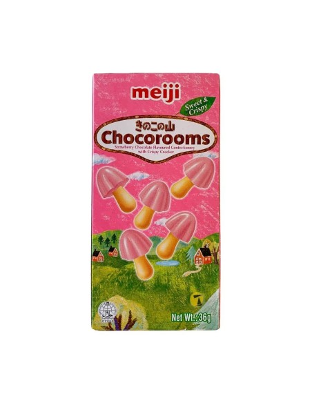 Meiji Chocorooms Fragola