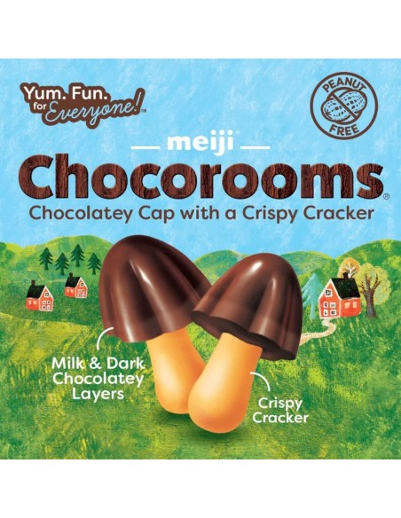 Meiji Chocorooms Cioccolato
