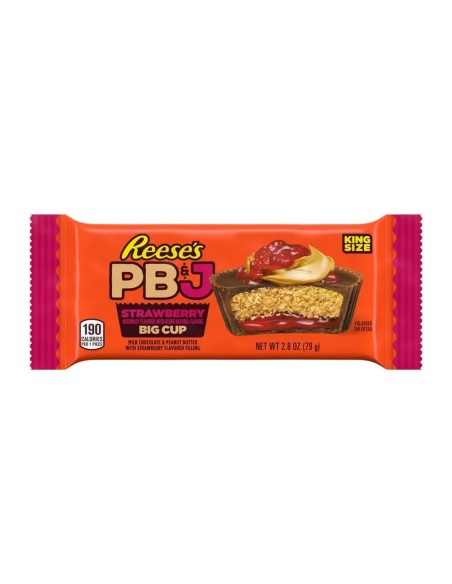 Reese's Big Cup PB&J Strawberry King Size