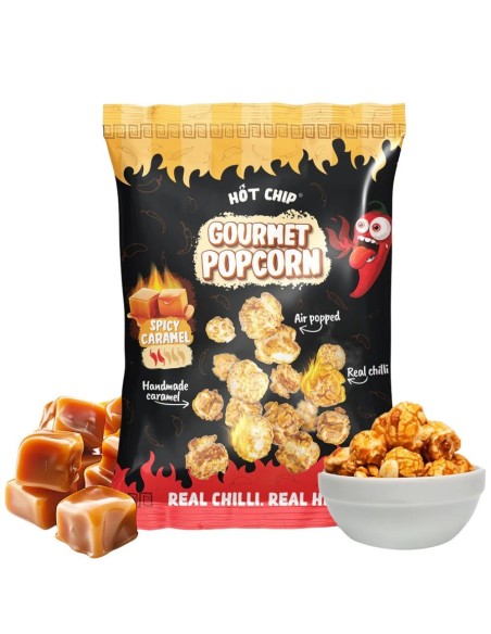 Hot Chip Gourmet Popcorn Spicy Caramel