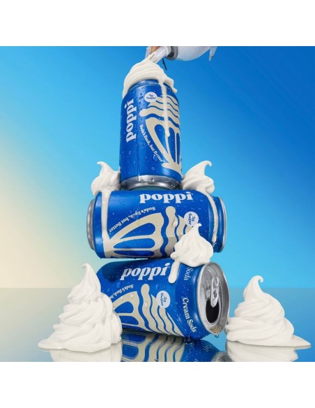Refresco de crema prebiótico Poppi