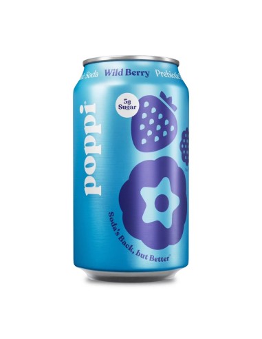Poppi Prebiotic Soda Wild Berry