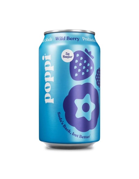Poppi Prebiotic Soda Wild Berry