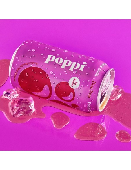 Refresco prebiótico Poppi Doc Pop