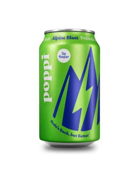 Refresco prebiótico Poppi Explosión alpina