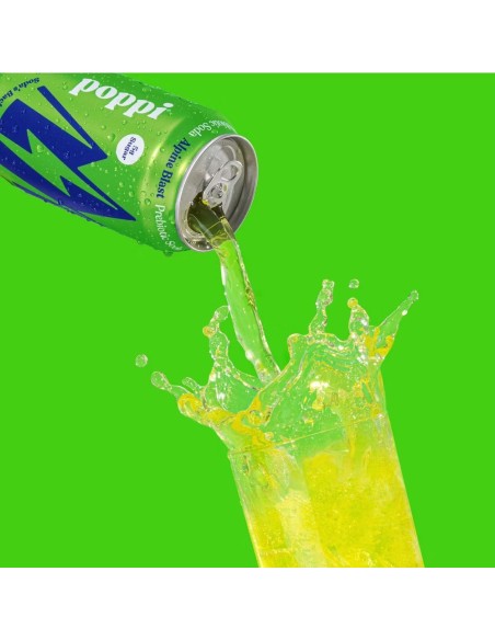 Refresco prebiótico Poppi Explosión alpina