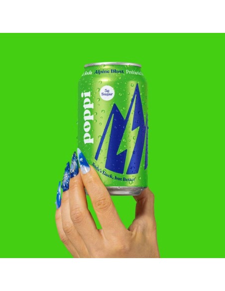 Refresco prebiótico Poppi Explosión alpina