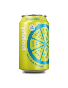 Poppi Prebiotic Soda Ginger Lime