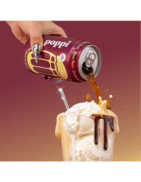 Cerveza de raíz de soda prebiótica Poppi