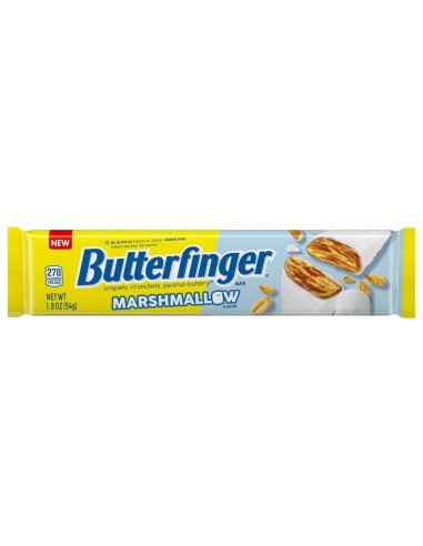 Barras Butterfinger de malvavisco