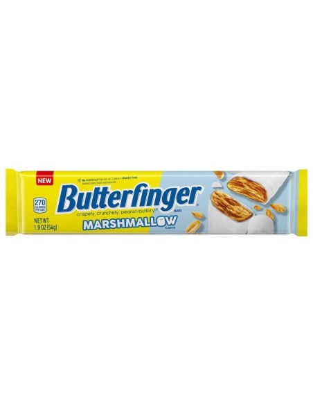 Barras Butterfinger de malvavisco