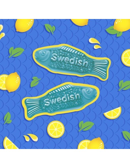 Limonada de frambuesa azul Swedish Fish