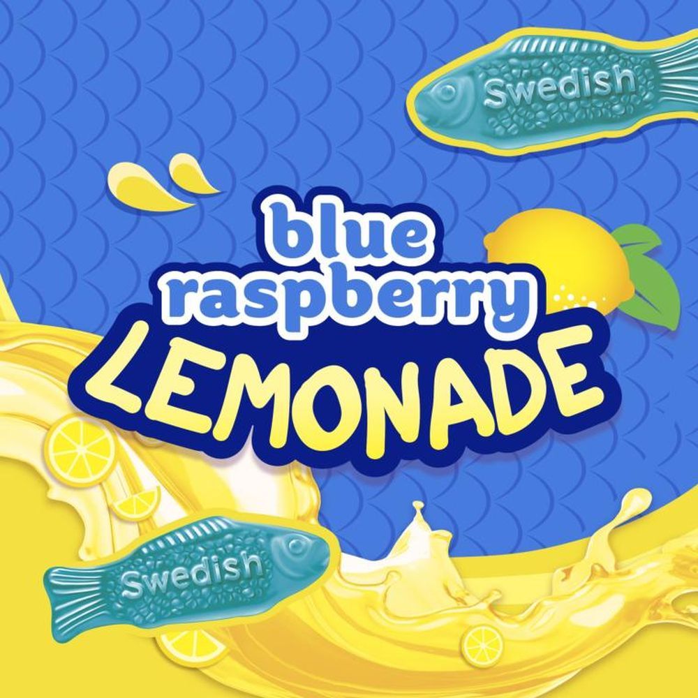 Limonata al lampone blu Swedish Fish