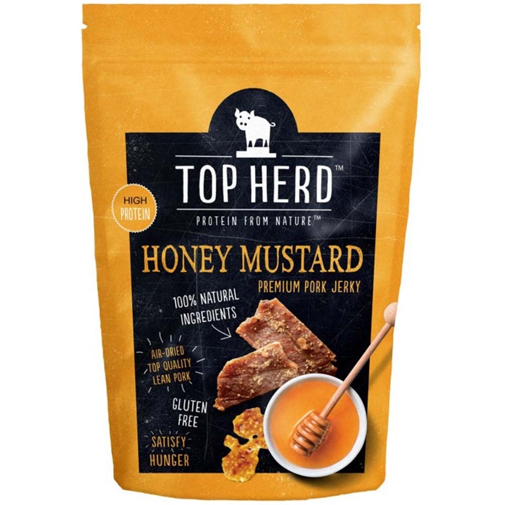 Top Herd Pork Jerky Honey Mustard