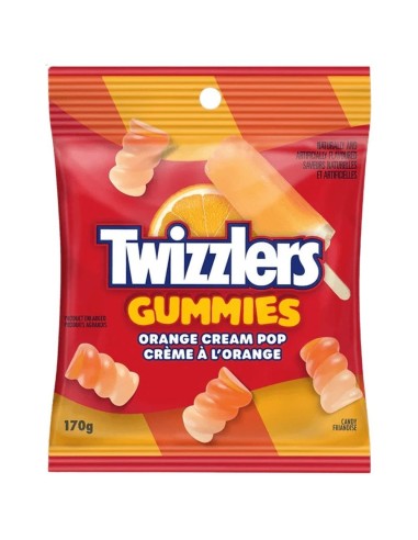 Gomitas Twizzlers sabor a crema de naranja