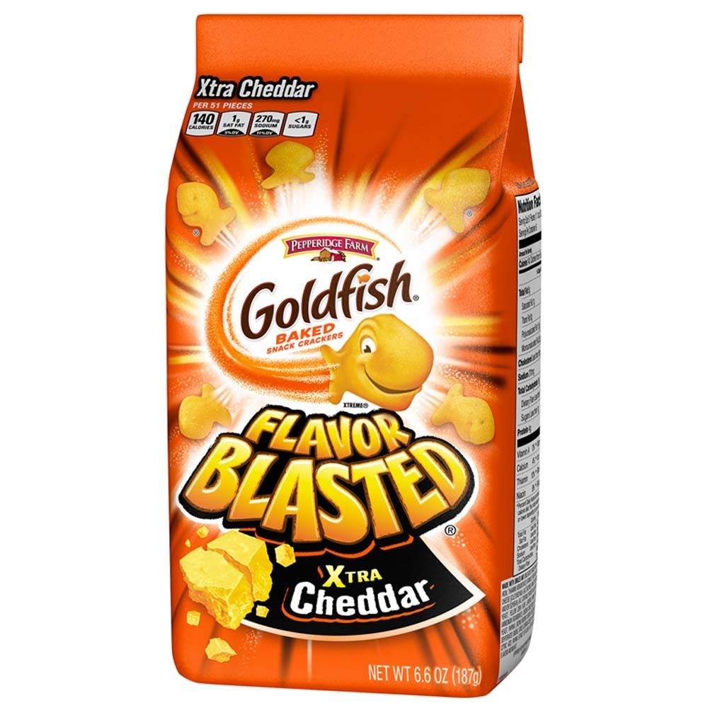Goldfish Xtra Cheddar Crackers