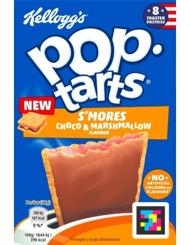 Pop Tarts Frosted S'mores de chocolate y malvavisco