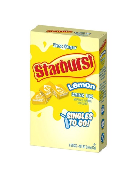 Starburst Singles To Go! Lemon