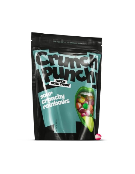 Crunch Punch Sour Crunch Rainbows 100 g