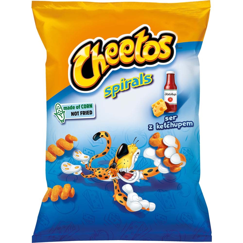 Cheetos Ketchup Spirals 80gr