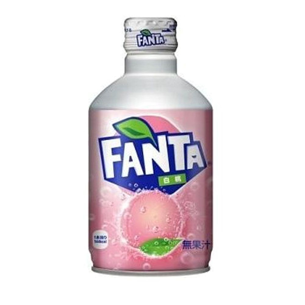 Fanta White Peach Japan - Bottle Hakuto
