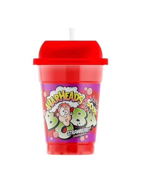Warheads Sour Boba Strawberry