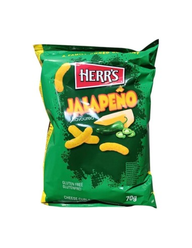 Riccioli di formaggio Jalapeño Herr's 70 g