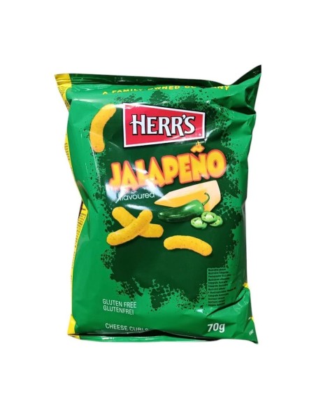 Herr's Jalapeño Cheese Curls 70g