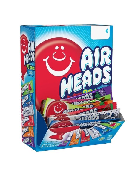 Confezione Airheads assortita da 90 barrette
