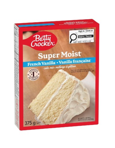 Betty Crocker Super Moist French Vanilla Cake Mix