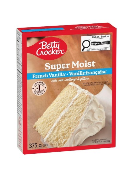 Betty Crocker Super Moist French Vanilla Cake Mix
