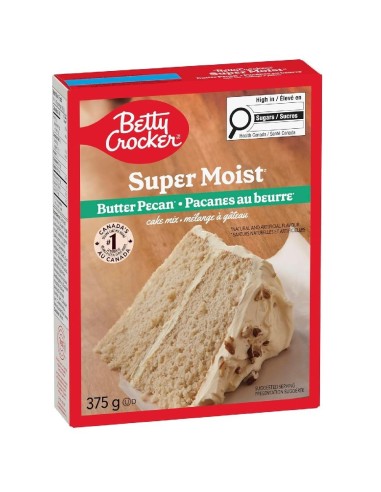 Mezcla para pastel de nuez y mantequilla súper húmeda Betty Crocker