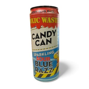 Candy Can Toxic Waste Blue Razz