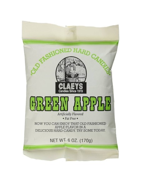 Caramelos duros Claeys Manzana Verde