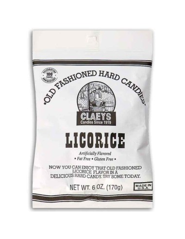 Claeys Hard Candies Licorice