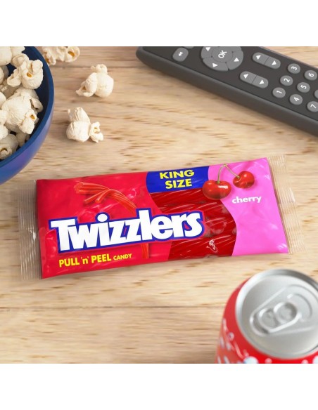 Twizzlers Pull 'n' Peel Cherry King Size